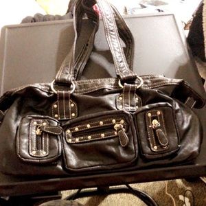 Brown, Multi pocket leather bag Women’s